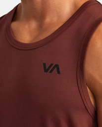 3 Sport Vent Tank Top Brown V9031RST RVCA