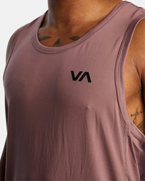 3 Sport Vent Tank Top Purple V9031RST RVCA