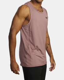 5 Sport Vent Tank Top Purple V9031RST RVCA