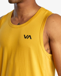 5 Sport Vent Tank Top Yellow V9031RST RVCA
