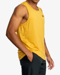 7 Sport Vent Tank Top Yellow V9031RST RVCA