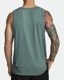 1 Sport Vent Tank Top Green V9031RST RVCA