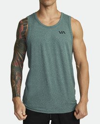 0 Sport Vent Tank Top Green V9031RST RVCA