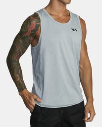 3 Sport Vent Tank Top Grey V9031RST RVCA