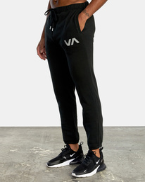 4 SWIFT SWEATPANT Black VJ301SWT RVCA