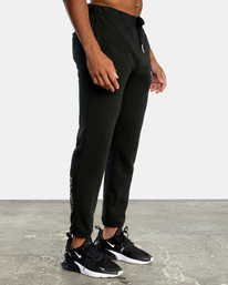 6 SWIFT SWEATPANT Black VJ301SWT RVCA