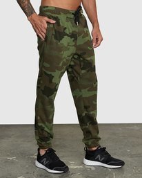 3 Swift Sweatpants Green VJ301SWT RVCA