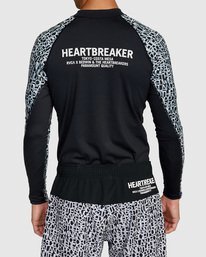 3 BEDWIN LONG SLEEVE RASHGUARD  VR013RRG RVCA