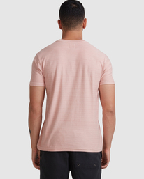 2 Texture Stripe - T-Shirt for Men Gray W1KTRDRVP1 RVCA