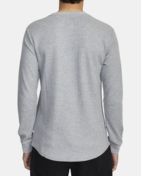 6 Recession Day Shift 2022 - Haut thermique manches longues pour Homme Gris W1KTRKRVP1 RVCA