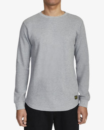 1 Recession Day Shift 2022 - Haut thermique manches longues pour Homme Gris W1KTRKRVP1 RVCA