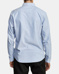 2 Thatll Do Stretch 2022 - Camicia a Maniche Lunghe da Uomo Blue W1SHRIRVP1 RVCA