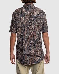 rvca paisley shirt