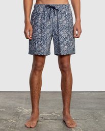 1 Perry 17" - Elasticated Shorts for Men Blue W1VORHRVP1 RVCA
