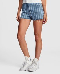 3 GEORGIE HIGH RISE DENIM SHORTS Multicolor W2022RGE RVCA