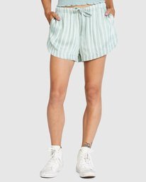 0 New Yume Drawcord Shorts Blue W202PRNY RVCA