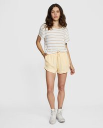 2 New Yume Drawcord Shorts Red W202PRNY RVCA