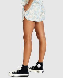 3 New Yume Drawcord Shorts Red W202PRNY RVCA