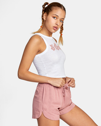 4 New Yume Drawcord Shorts Blue W202PRNY RVCA