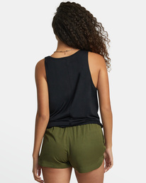 2 New Yume Drawcord Shorts Brown W202PRNY RVCA