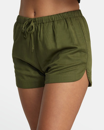 6 New Yume Drawcord Shorts Brown W202PRNY RVCA