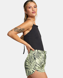 4 New Yume Drawcord Shorts Yellow W202PRNY RVCA