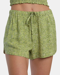 5 New Yume Drawcord Shorts Green W202PRNY RVCA