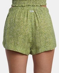 6 New Yume Drawcord Shorts Green W202PRNY RVCA