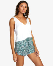 5 New Yume Drawcord Shorts Green W202PRNY RVCA