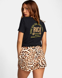 2 New Yume Drawcord Shorts Black W202PRNY RVCA