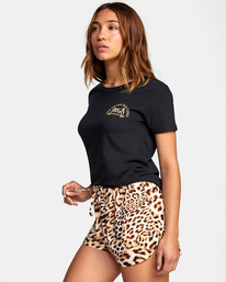 3 New Yume Drawcord Shorts Black W202PRNY RVCA