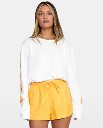 0 New Yume Drawcord Shorts Yellow W202PRNY RVCA