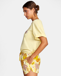 3 New Yume Drawcord Shorts Yellow W202PRNY RVCA