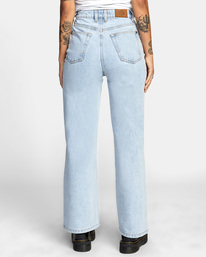 7 Coco Wide Leg Denim Pants Multicolor W3063RCO RVCA
