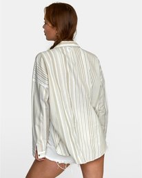 1 Habit - Oversized Long Sleeve Shirt for Women  W3SHIARVP1 RVCA