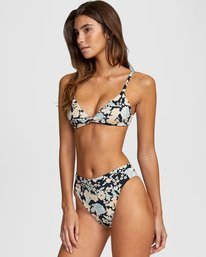 2 Spring Bound Bralette - Bikini Top for Women Black W3STRKRVP1 RVCA