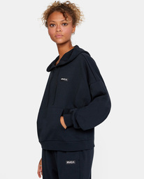 4 VA Essential 2022 - Kapuzenpullover für Frauen Schwarz W4HOWCRVP1 RVCA