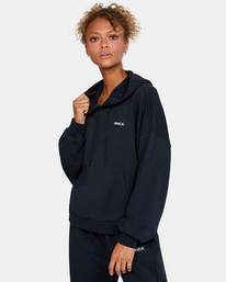 5 VA Essential 2022 - Kapuzenpullover für Frauen Schwarz W4HOWCRVP1 RVCA