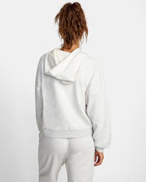 1 VA Essential - Hoodie for Women White W4HOWCRVP1 RVCA