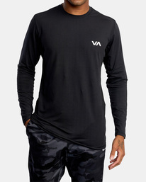 10 Sport Vent - Long Sleeve Sports Top for Men  W4KTMARVP1 RVCA