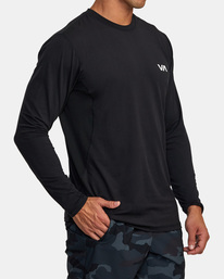 7 Sport Vent - Long Sleeve Sports Top for Men  W4KTMARVP1 RVCA