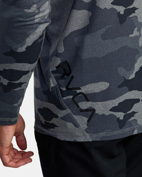 7 Sport Vent - Long Sleeve Sports Top for Men Green W4KTMARVP1 RVCA