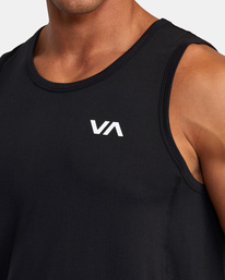 4 Sport Vent - Sports Top for Men Black W4KTMCRVP1 RVCA