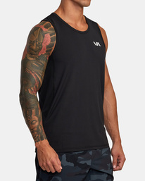 7 Sport Vent - Sports Top for Men Black W4KTMCRVP1 RVCA