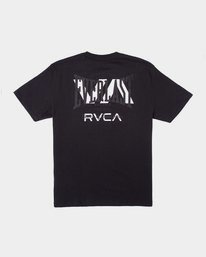 1 Everlast x RVCA Stack Patch - T-shirt pour Homme Noir W4SSMLRVP1 RVCA