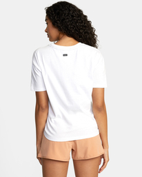 1 VA Essential - T-Shirt for Women White W4TPWGRVP1 RVCA