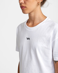 5 VA Essential - T-Shirt for Women White W4TPWGRVP1 RVCA