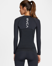 1 Compression 2022 - Haut de sport manches longues pour Femme Noir W4TPWHRVP1 RVCA