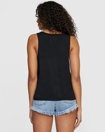 1 Minted Tank Top Black W9021RMI RVCA