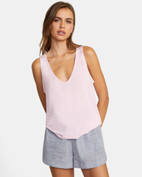 0 Minted Tank Top Brown W9021RMI RVCA
